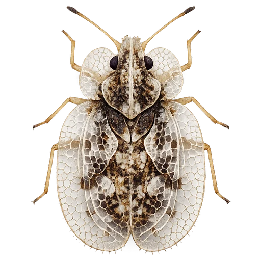 Tigrul platanului (Corythucha ciliata) — insectă invazivă cu aripi dantelate